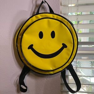 Vintage Smiley Face Backpack